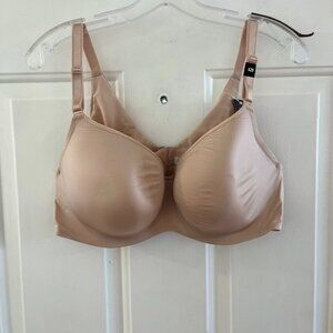 Torrid Curve Plus-Size Full Coverage Balconette Under-Wire Padded Bra Sz 42D